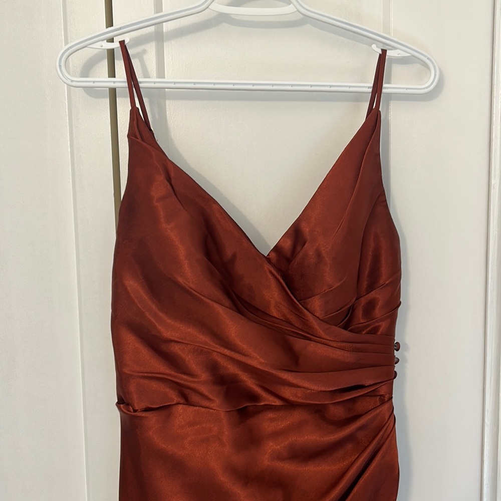 Bridesmaid Dress - David’s Bridal. Cinnamon. 8